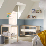 Кровать одноярусная - IKEA SNIGLAR/СНИГЛАР ИКЕА, 60x120 см, бежевый