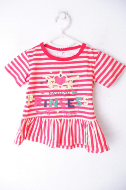 Платье в полоску на 4 года