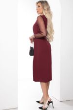 Платье "Идеал красоты" (бордо) П8488 LT Collection