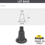 Ландшафтный светильник Fumagalli LOT/NOEMI E35.113.000.WXH27