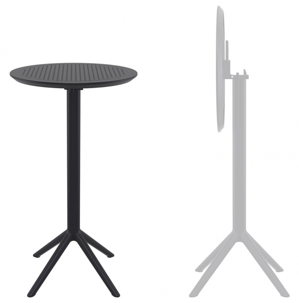 Стол пластиковый барный складной Sky Folding Bar Table 60