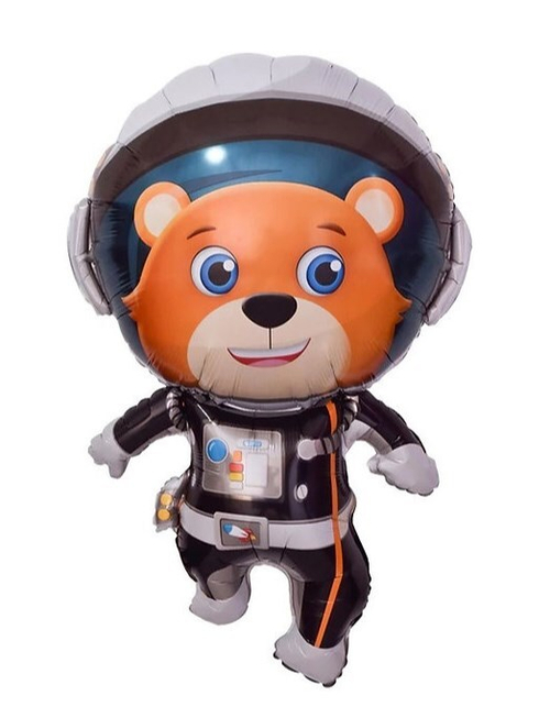 Шар фигура Медвежонок космонавт