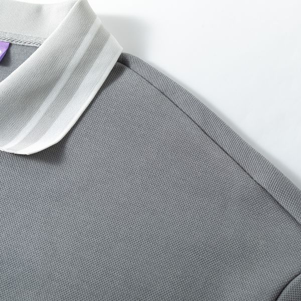 Поло серый / темносерый - фото 4