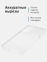Чехол ROSCO для Motorola Edge 30 Pro оптом (арт. MOTO-EDGE30P-TPU-TRANSPARENT)