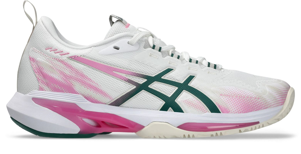 Женские кроссовки для Падел Asics Sonicsmash FF - white/jewel green
