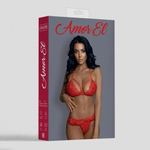 Комплект эротического белья Granada красный (S/M)