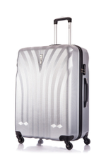 Большой чемодан L'Case Phuket, серебристый