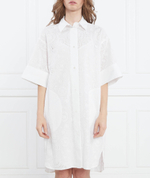 Платье broderie anglaise shirtdress Karl Lagerfeld - белый(231W1302)