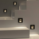 Встраиваемая LED подсветка МУН (шампань)