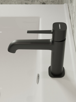 Смеситель для раковины STWORKI Эстерсунд S31010BK черный