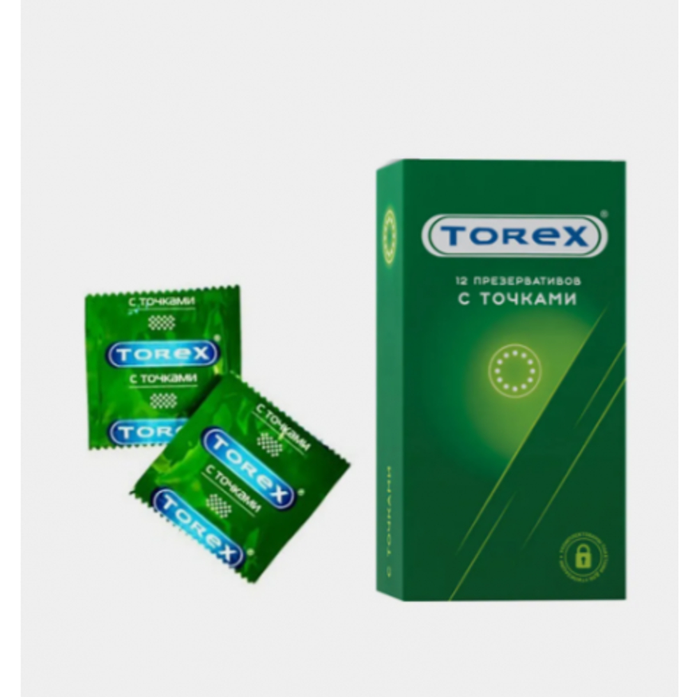 Презервативы с точками - TOREX 12 шт.