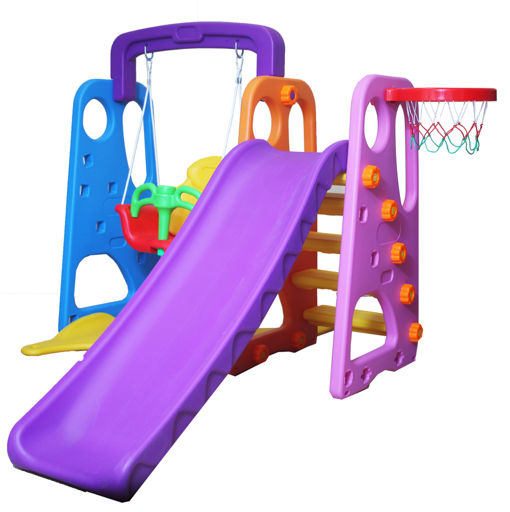 Детский комплекс Капризун Бабочка с прямой горкой