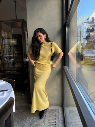 Юбка ALINA, лимонный