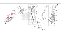43468-KZZ-J00 GUIDE, BRAKE HOSE.