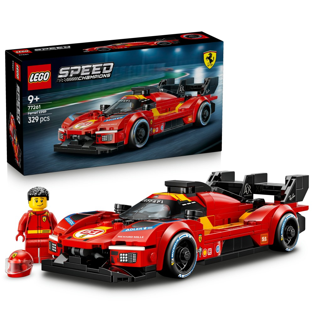 Конструктор LEGO Speed Champions 77261 Гиперкар Ferrari 499P — фото 1