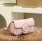 Поясная сумка Gucci с логотипом GG Marmont светло-розовый