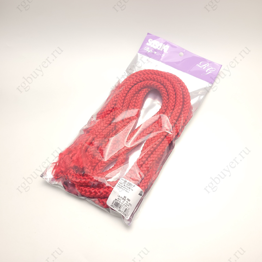 Скакалка Sasaki 3 м Красная R (Red)