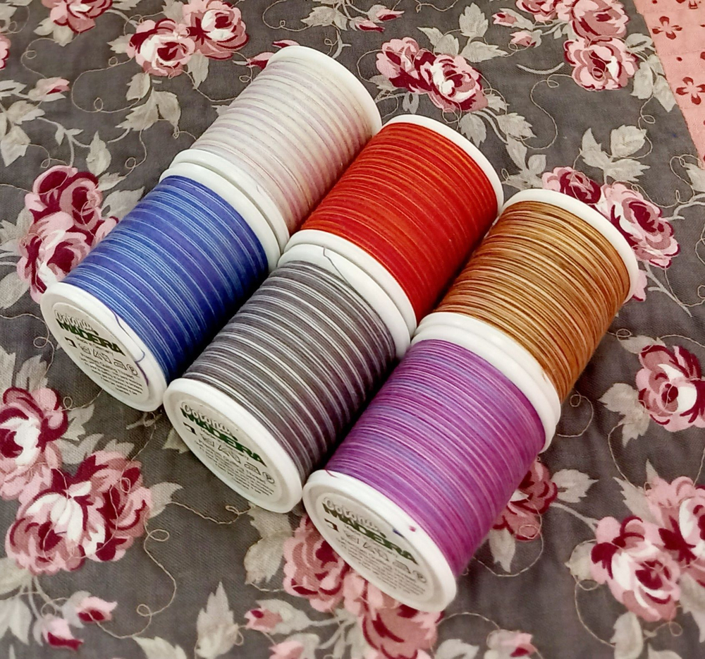 Набор вышивальных ниток Соtona №30 MULTICOLOR MADEIRA 6шт