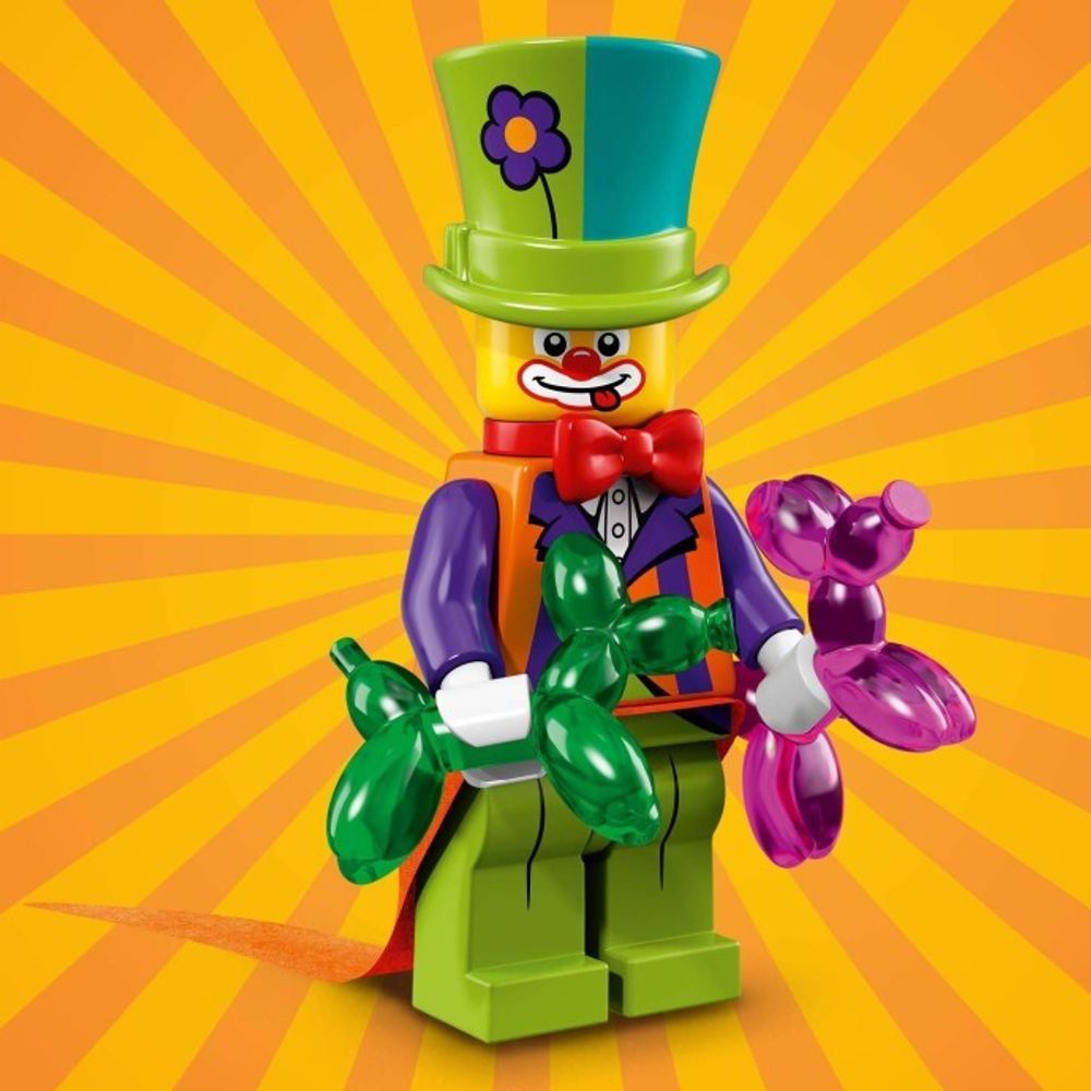 Минифигурка LEGO     71021 - 4 Клоун