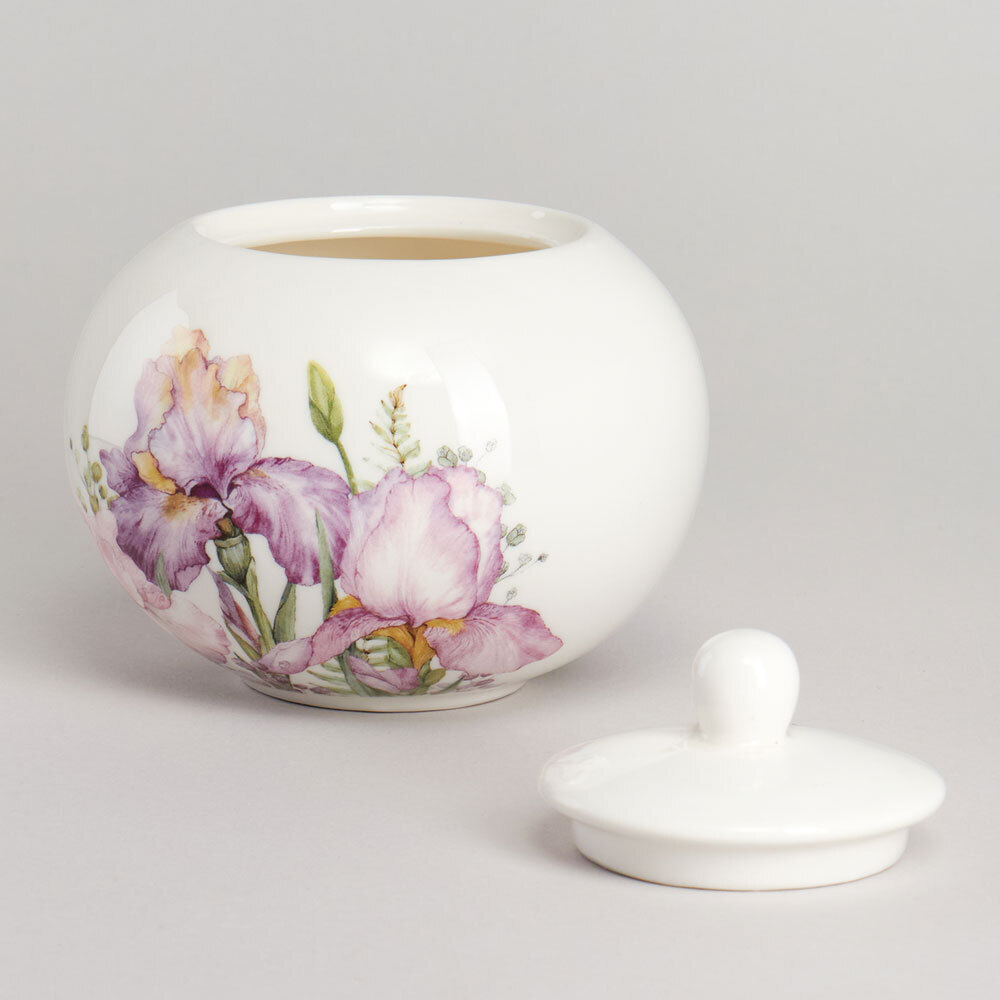 Сахарница 475мл "Irises"