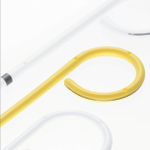 Мочеточниковый стент c покрытием Urotech Yellow Star двухпетлевой  универсальная длина 22-30 см