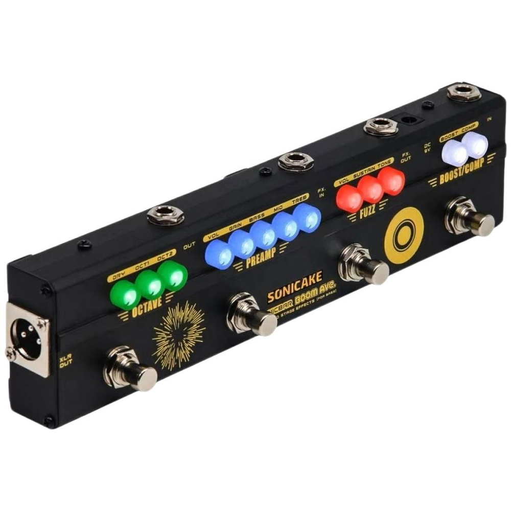 Педаль эффектов Sonicake Boom Ave QCE-40