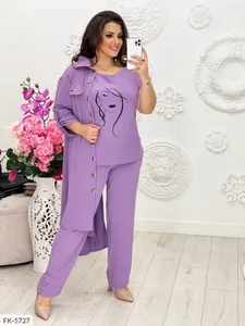 Костюм тройка FK-5726 Фабрика Моды