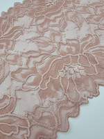 Кружево эластичное какао К679