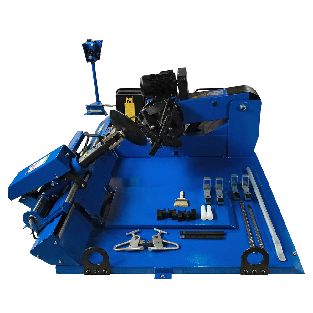 Станок шиномонтажный ROSSVIK V-57A для груз. автошин, до 46" (с удл. до 56"), 380В Цвет синий RAL500