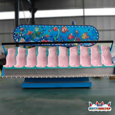 Летающая скамейка «Облачные приключения», 10 мест, 9×4×3,5 м