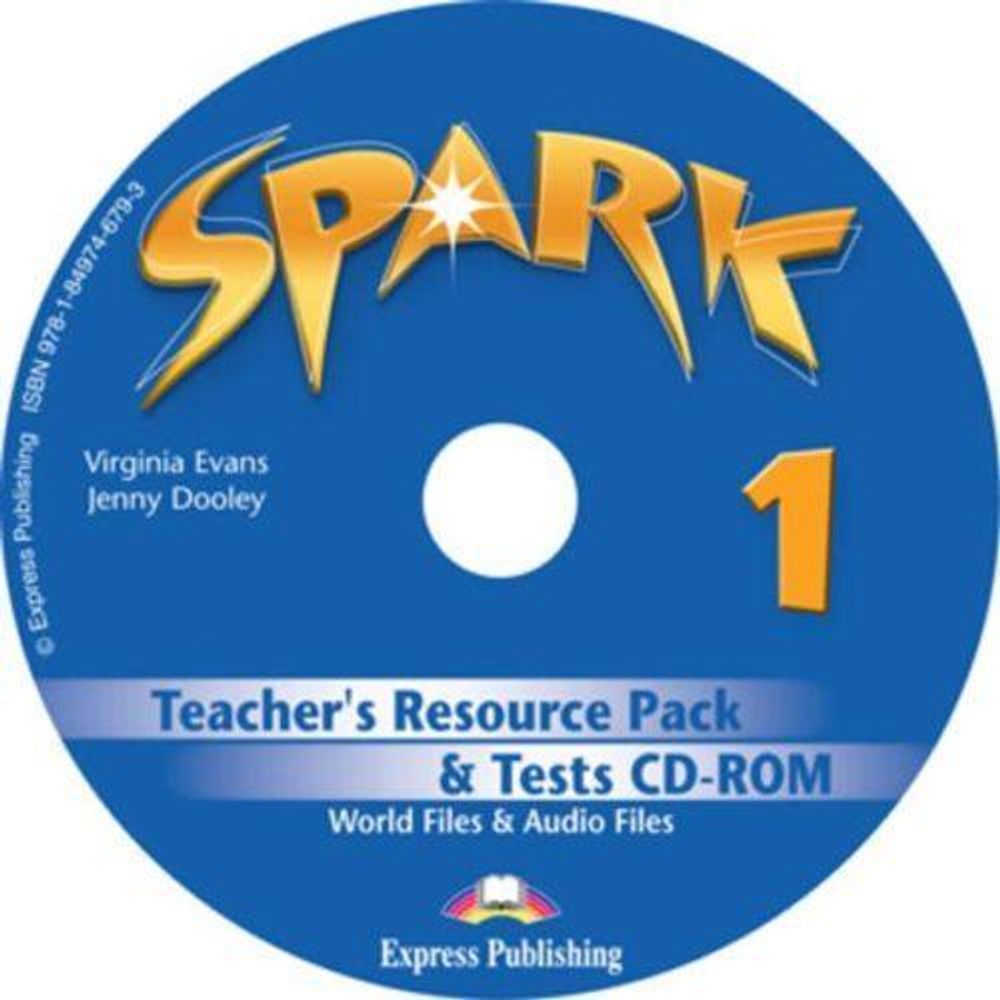 Spark 1. Teacher&#39;s resource pack &amp; tests Cd-rom (international/monstertrackers). CD-ROM для учителя к тестовым заданиям с дополнительными материалами