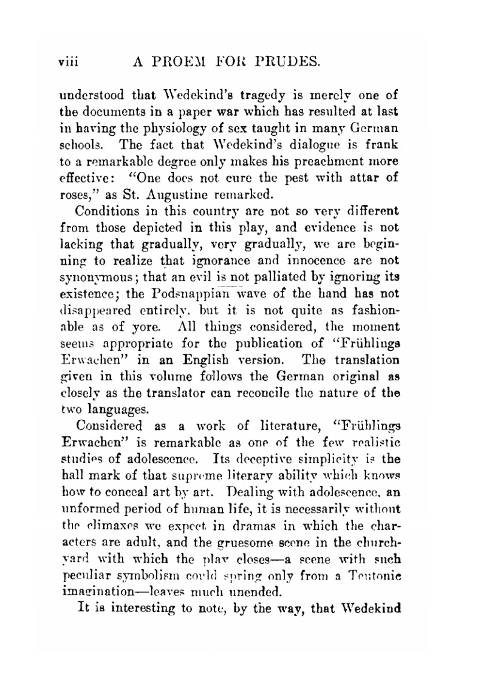The awakening of Spring. A tragedy of childhood | Frank Wedekind