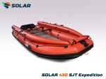 Лодка надувная моторная solar-430 super jet tunnel (expedition)