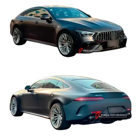 Обвес переделка для MERCEDES BENZ AMG GT X290 GT43 GT50 GT53 ДО GT63 2018+ АМГ Мерседес Бенц