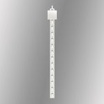 Стриплента на 13 замков, 980х50 мм, с топпером, толщина 0,5 мм, полипропилен, NoName , 504887