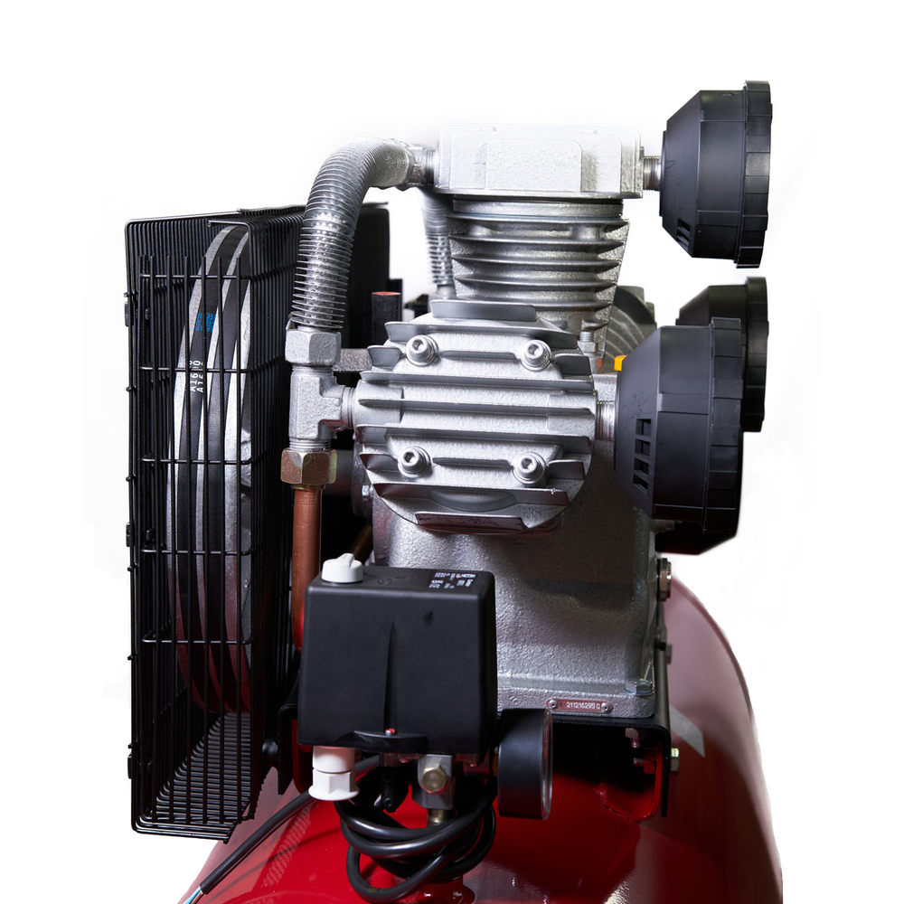 Компрессор ROSSVIK СБ4/Ф-270.LB75, 950 л/мин, 10 бар, ресивер 270 л, 380 В/5,5 кВт, красный