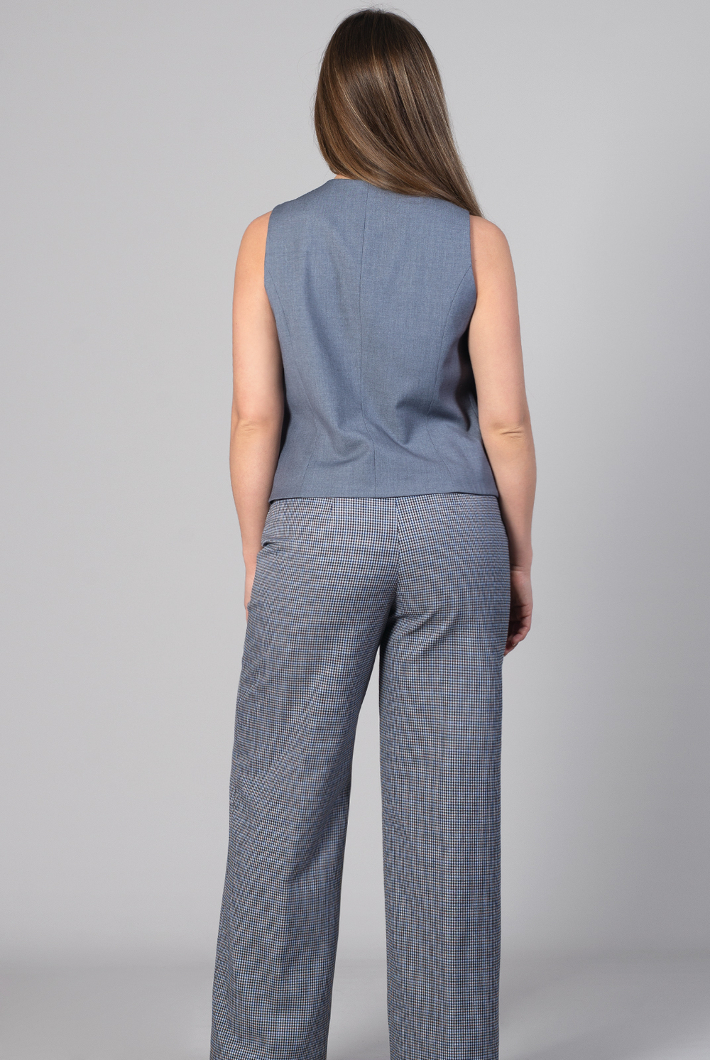 Жилет женский 3433ВЕ, серый #495Сер063433ВЕ