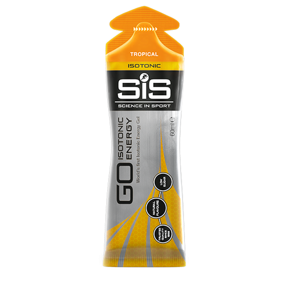 Гель энергетический SiS GO Isotonic Energy, Тропические фрукты, 60мл