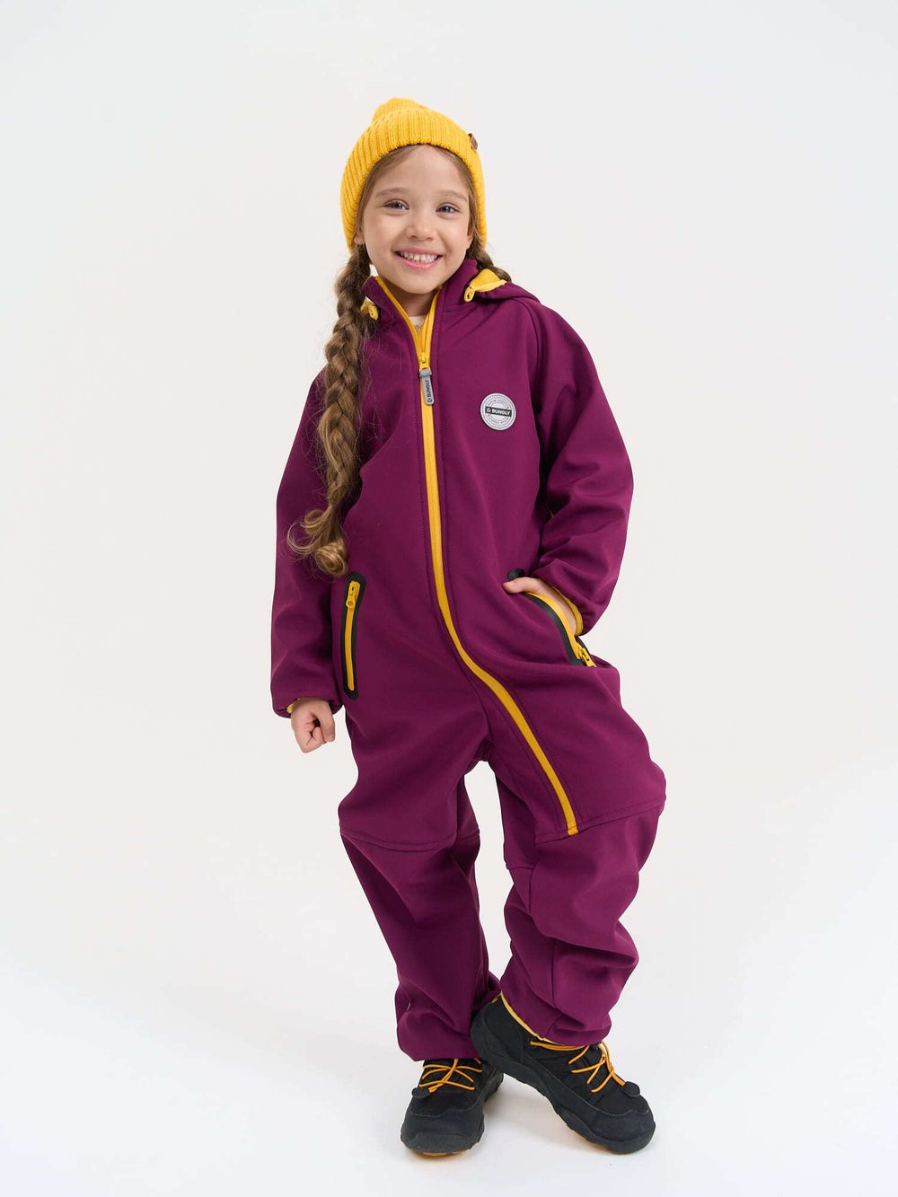 Комбинезон Softshell демисезонный "Слива"