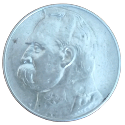 Монета 10 злотых (zlotych) 1935 год Польша