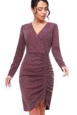Платье трикотажное с кулиской на юбке DStrend (Акция)