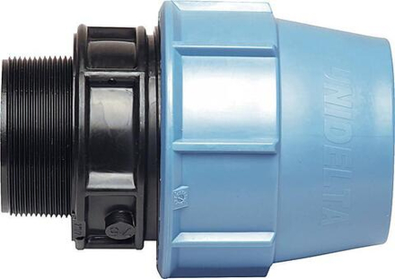 Муфта с наружней рьзьбой Unidelta