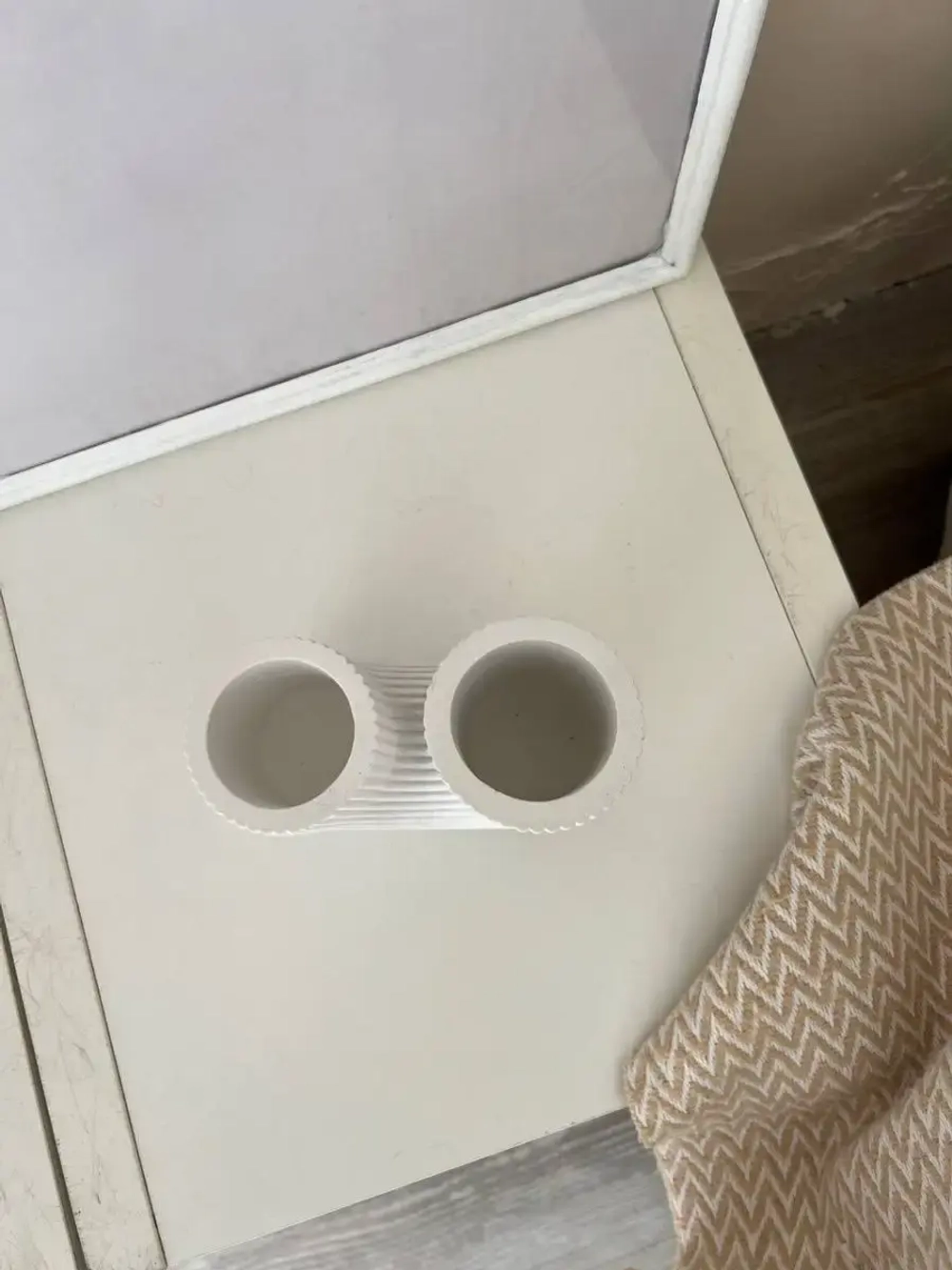 Ваза для цветов "Вермишель" Кашпо для дома Скульптура