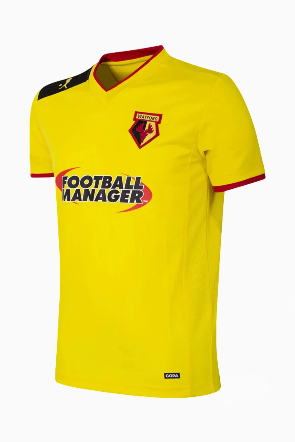 Футболка Retro COPA Watford FC 2012 - 13 - желтый