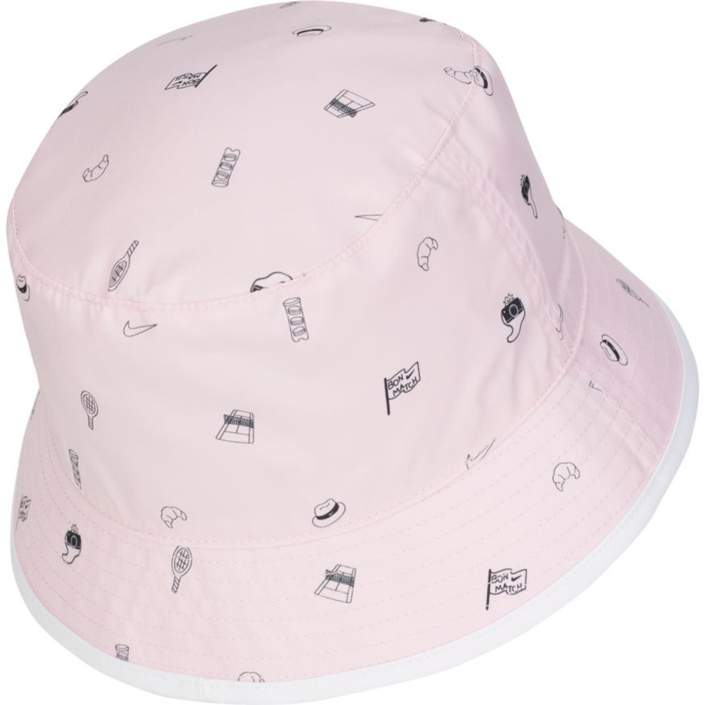 Кепка теннисная Nike Bucket Roland Garros AOP - pink foam