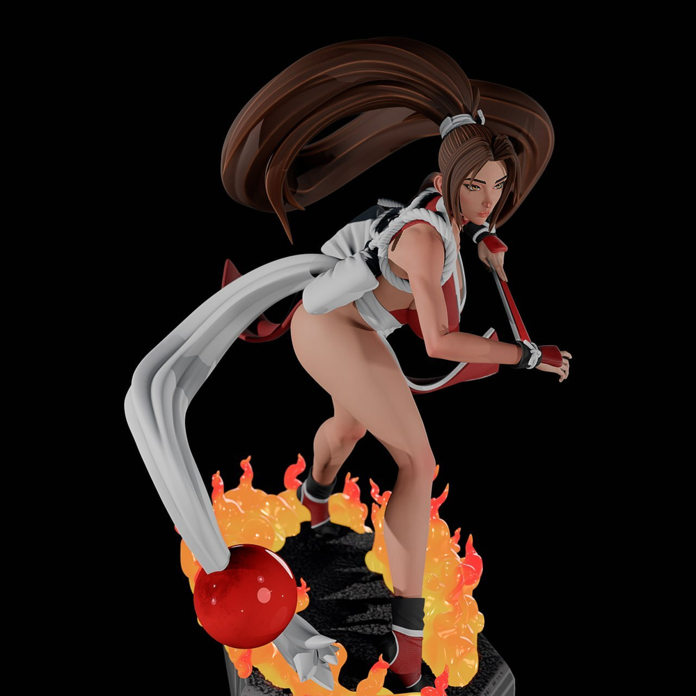 Май Сирануй Король бойцов Фатальная ярость Mai Shiranui King of Fighters Fatal Fury Фигурка