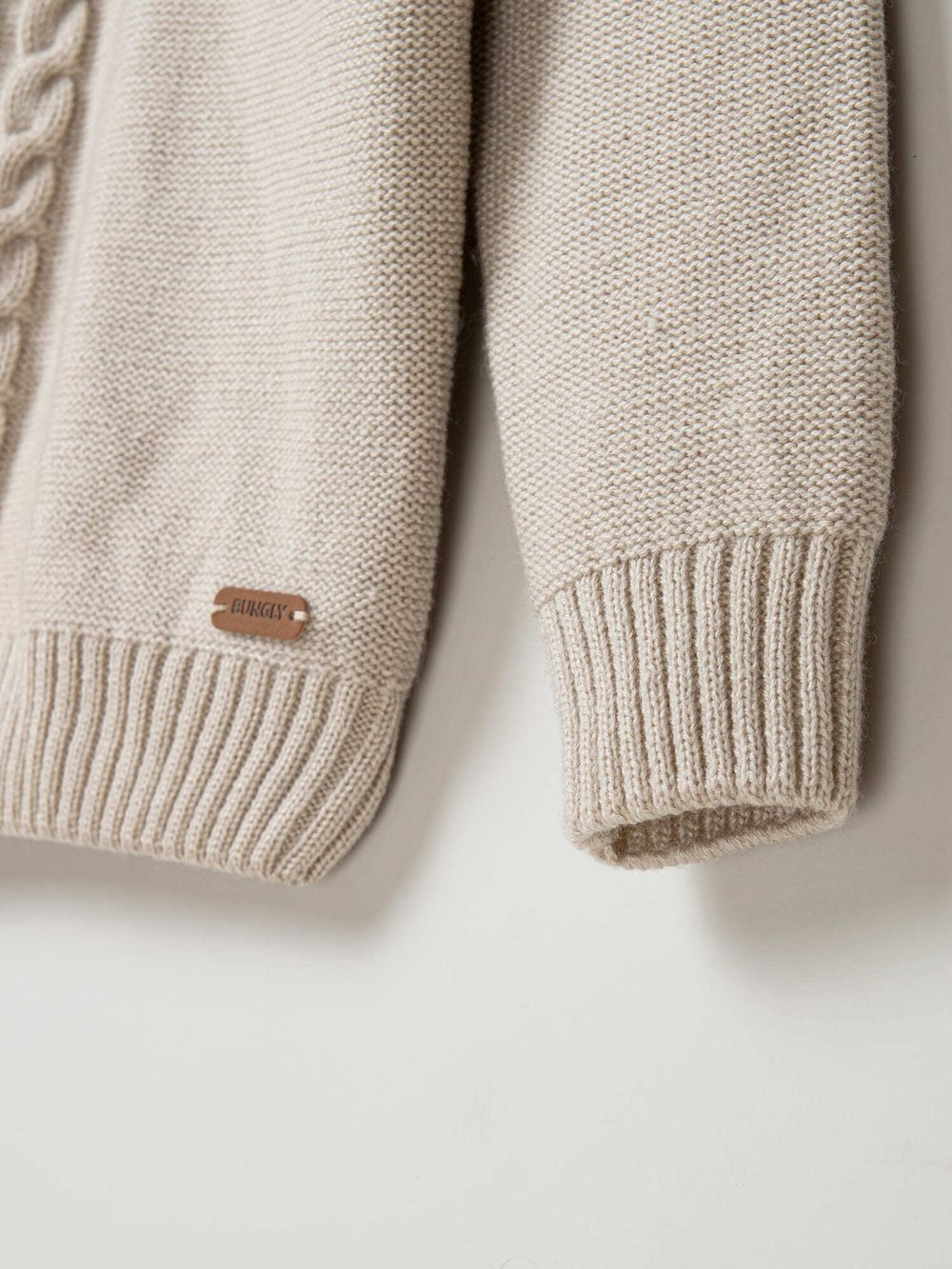 Джемпер вязанный "Серая дымка" 7+