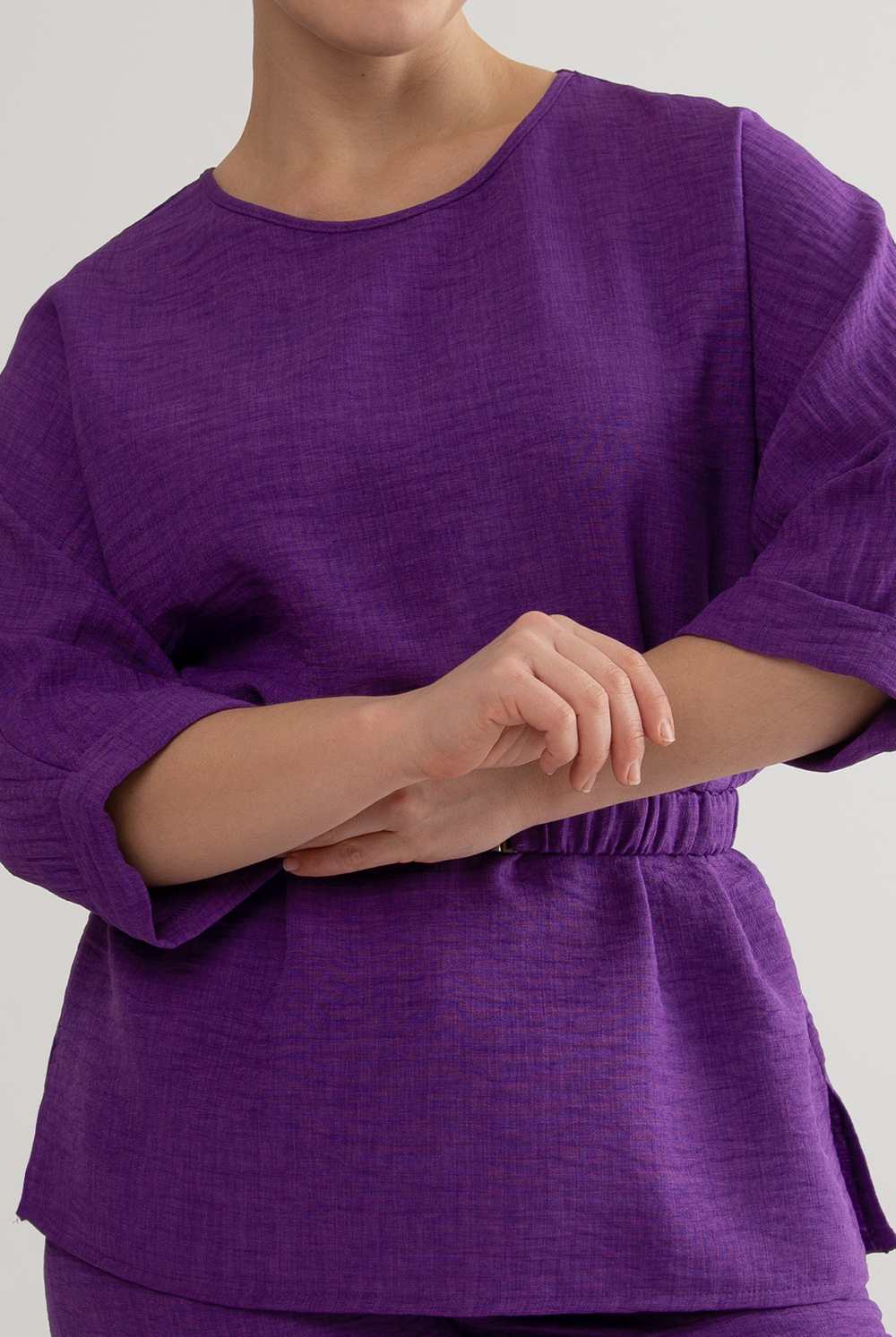 Туника 4728з, фиолетовый #527Ф204728з