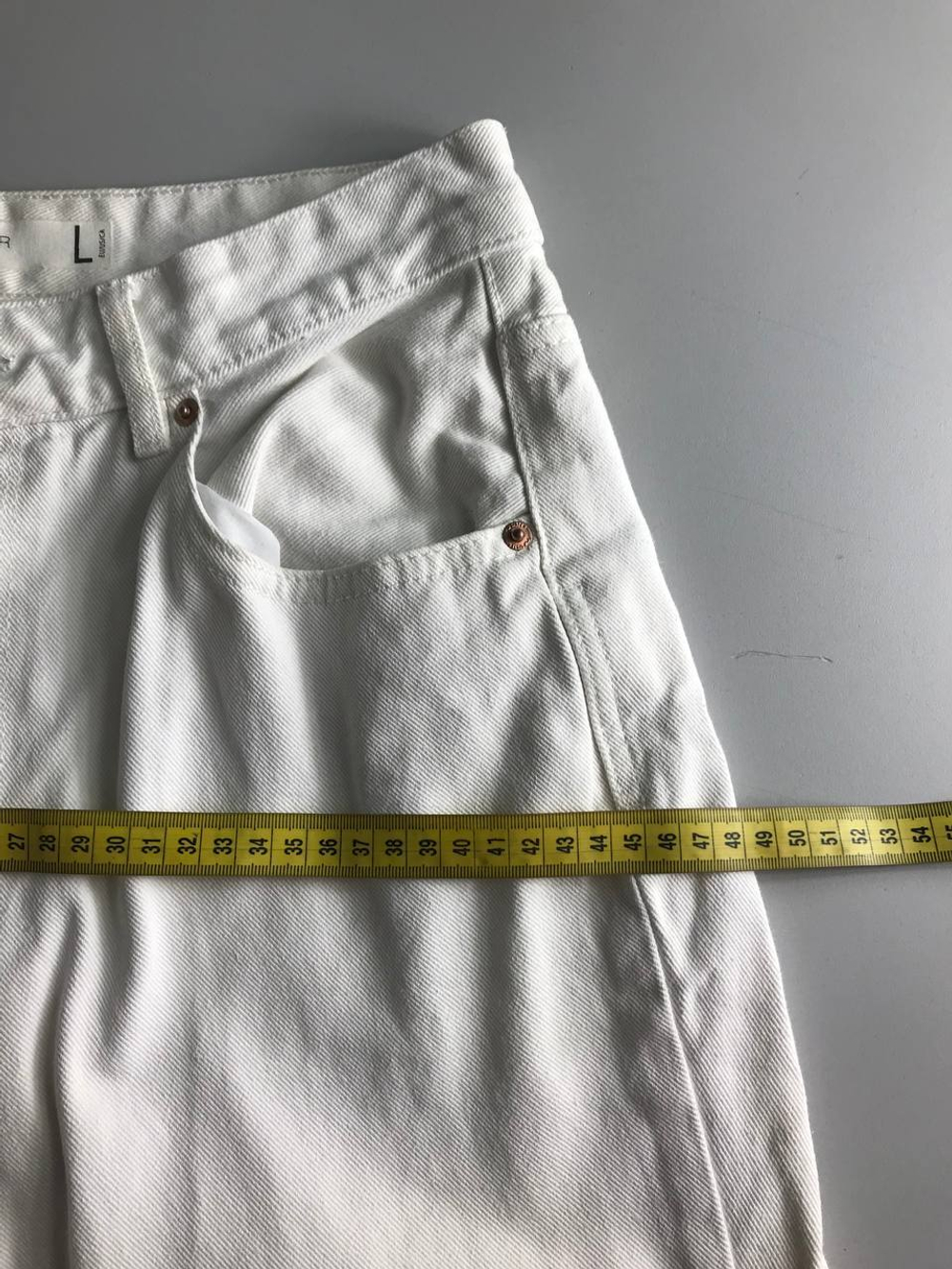 Джинсы Fb Sister модные, маркировка L, визуально на 48 размер