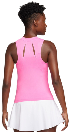 Женский топ теннисный Nike Court Dri-Fit Advantage Tank - playful pink/playful pink/white